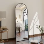 Metal Arch Full Length Mirror Floor Mirror Wall-Mounted - Image 39