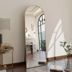 Metal Arch Full Length Mirror Floor Mirror Wall-Mounted - Image 7